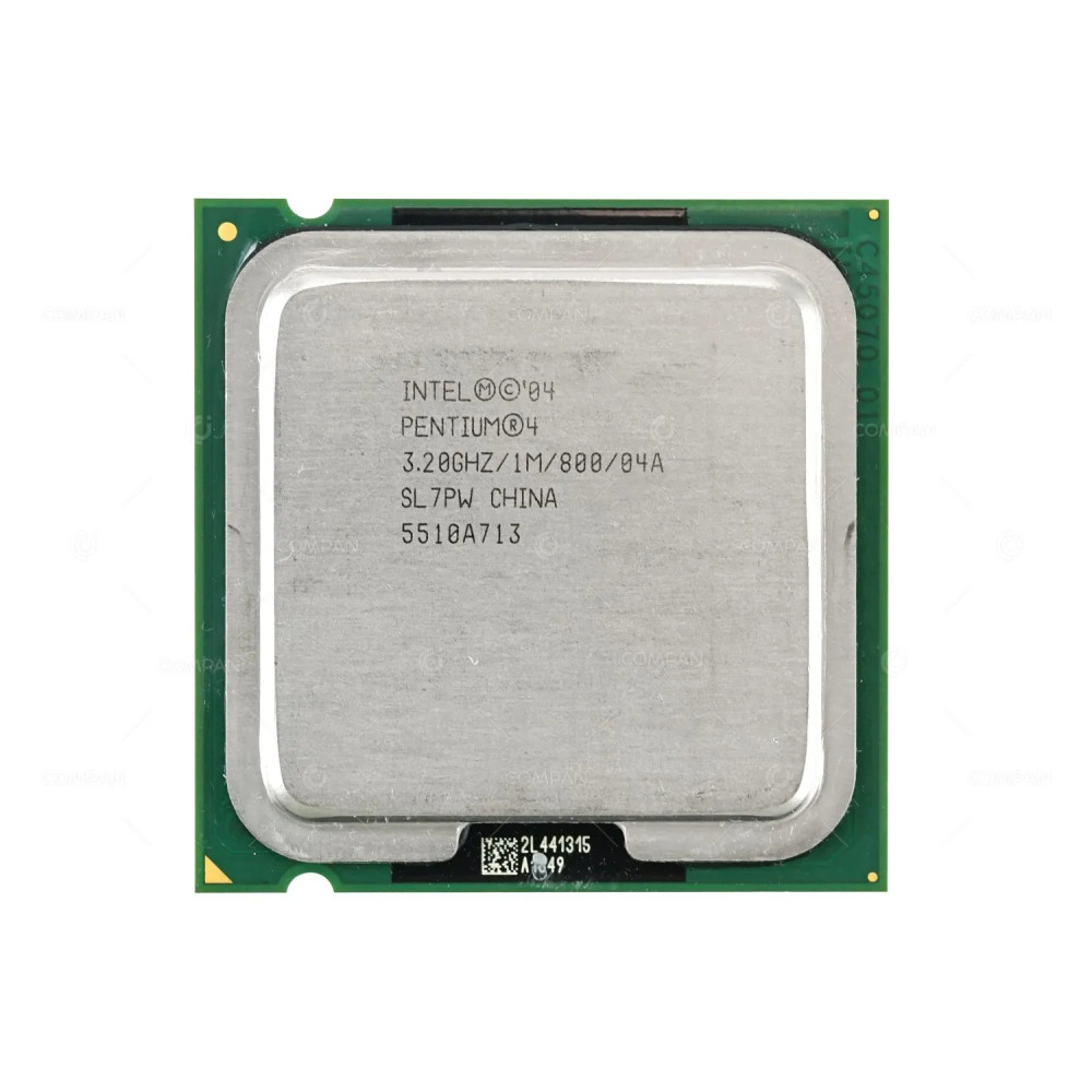 SL7PW INTEL PENTIUM 4 540 3.2GHZ 1CORE 1M CACHE 84W SOCKET LGA775